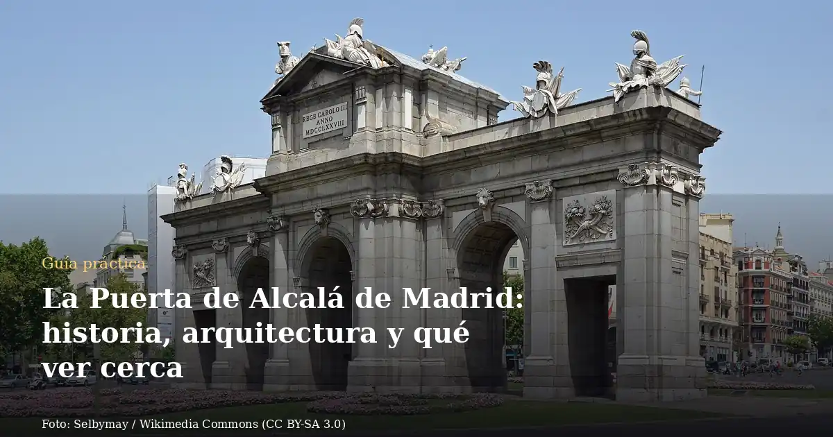 La Puerta de Alcalá de Madrid: historia, arquitectura y qué ver cerca